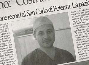 Intervento record al San Carlo